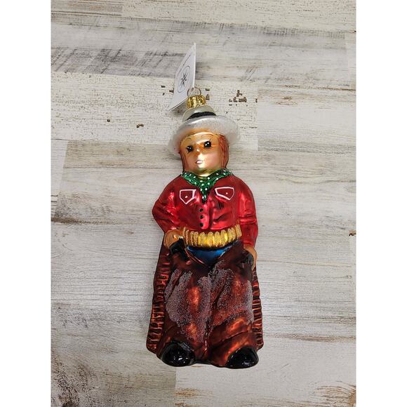 Christopher Radko Glass Ornament The Duke, Rare and Retired 1996 John Wayne - Picture 1 of 8